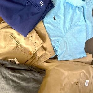 Boys Vineyard Vines Bundle size 14 includes 3 shorts 1 polo & size 16 pants
